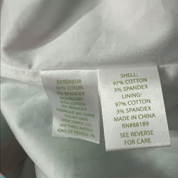 NWT Lilly Pulitzer size 14 Veya Stretch Shift in Agua Al Fresco - Picture 5 of 5